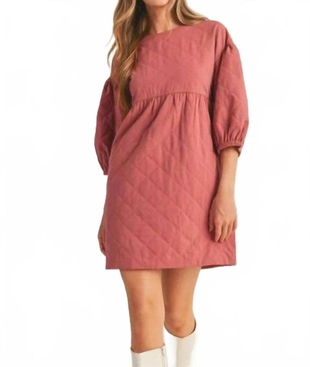 NEW &MERCI chestnuts roasting on an open fire dress in pink